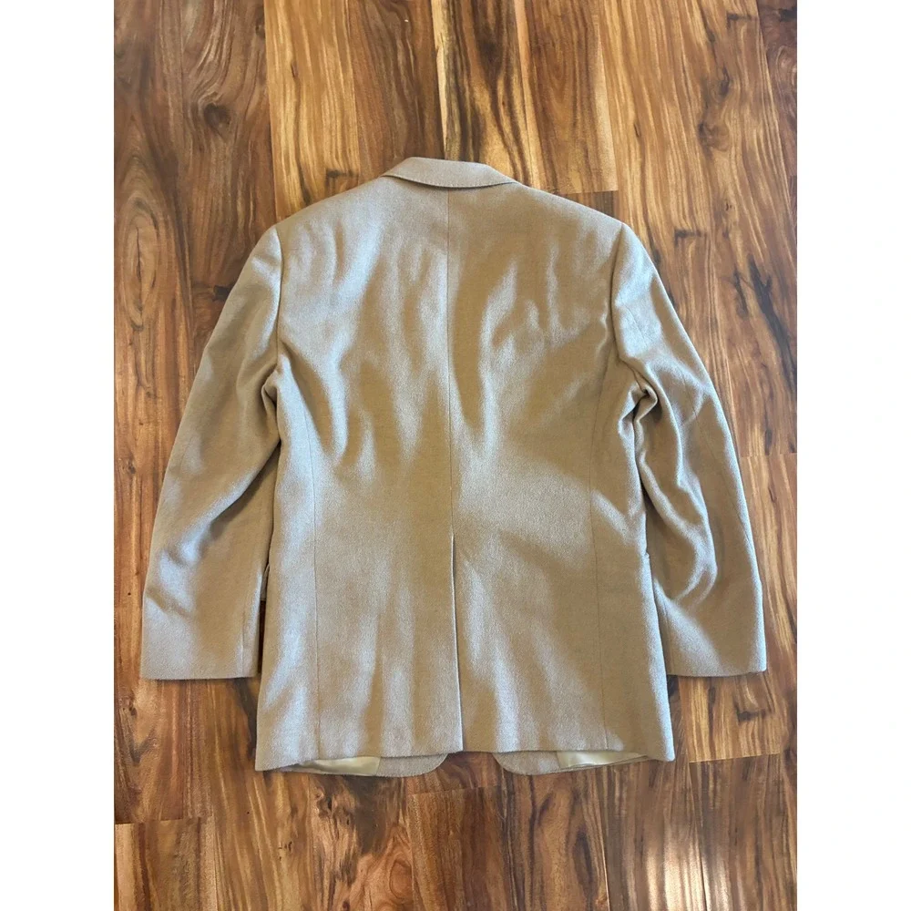 Hart Schaffner Marx Mens 100% Camel Hair Blazer Tan Sport Coat 42R